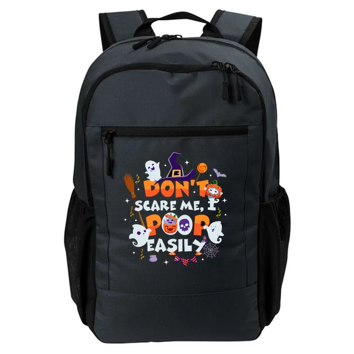 Funny Halloween Dont Scare Me I Poop Easily Daily Commute Backpack