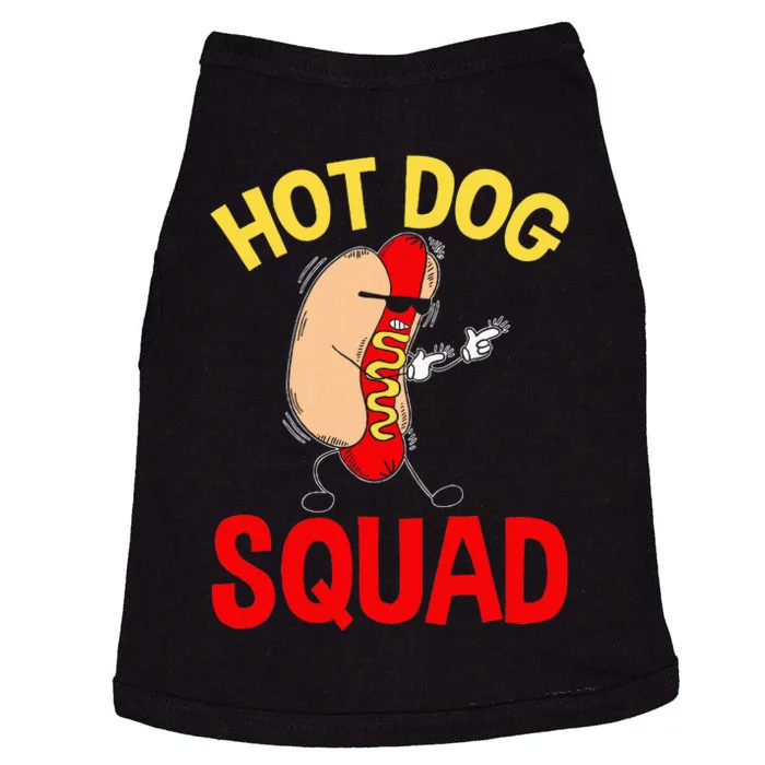 Funny Hot Dog Squad Hot Dog Doggie Tank