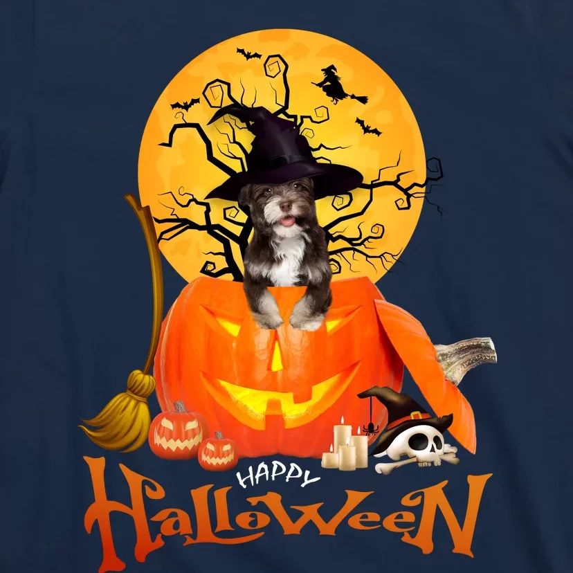 Funny Havanese Dog Spooky Halloween T-Shirt