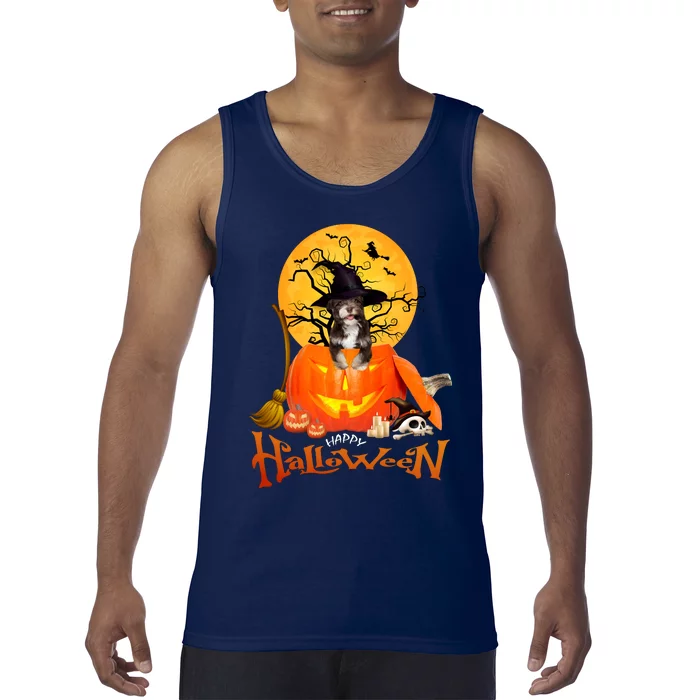 Funny Havanese Dog Spooky Halloween Tank Top