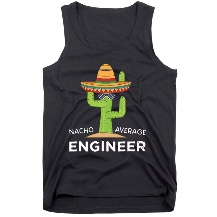 Fun Hilarious Engineering Humor Funny Saying Engineer Tank Top