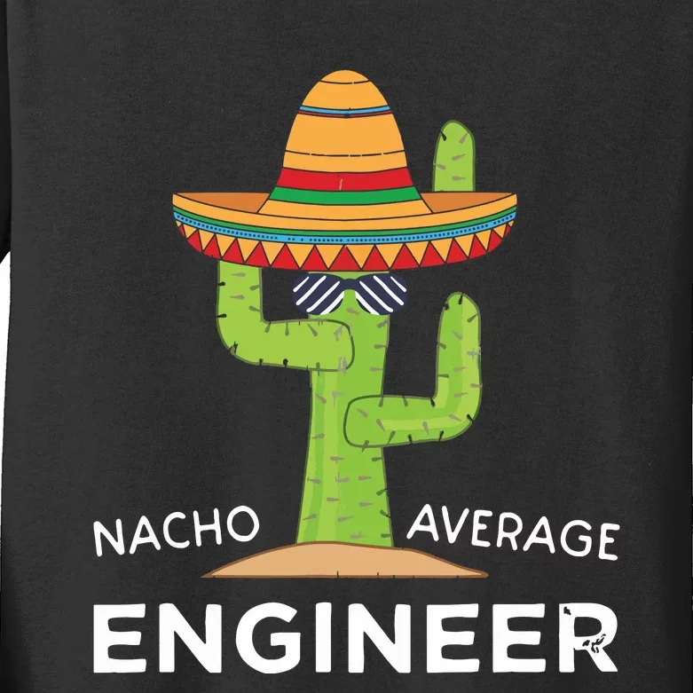 Fun Hilarious Engineering Humor Funny Saying Engineer Kids Long Sleeve Shirt