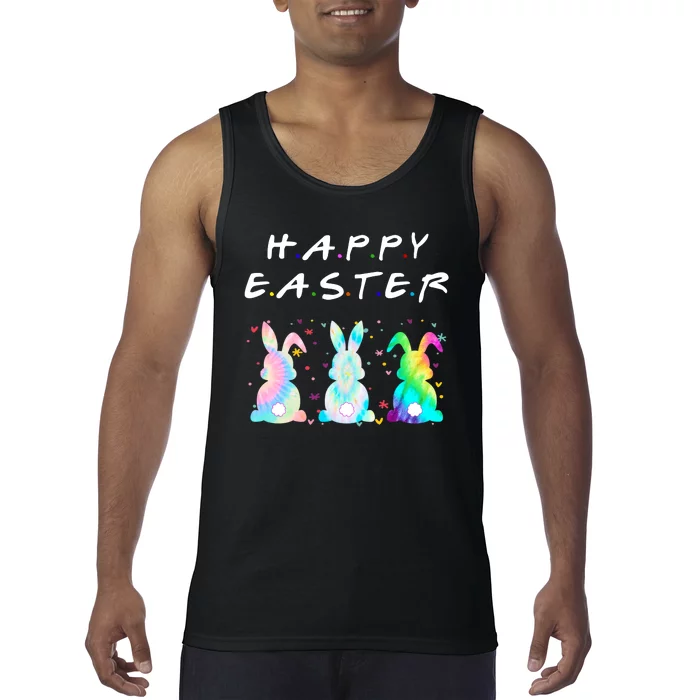 Friends Happy Easter Colorful Bunnies Tank Top