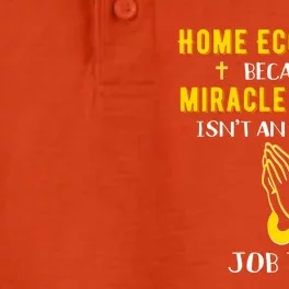 Funny Home Economist Because Miracle Worker Isnt A Job Title Gift Dry Zone Grid Performance Polo