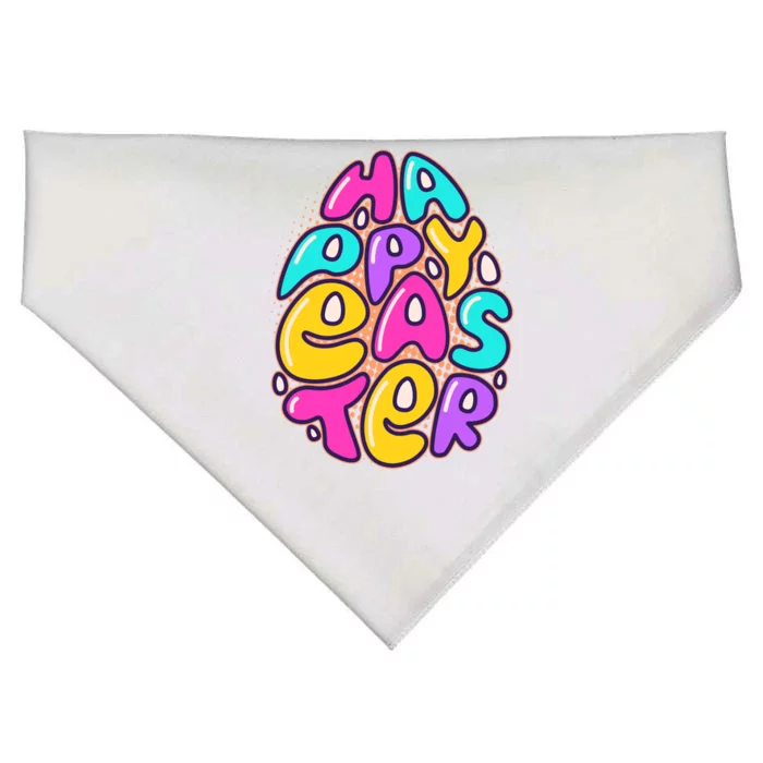 Funny Happy Easter Egg USA-Made Doggie Bandana