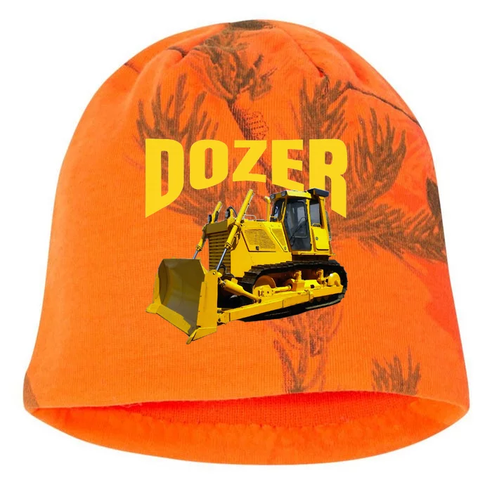 Fun Heavy Equipment Bulldozer Kati - Camo Knit Beanie