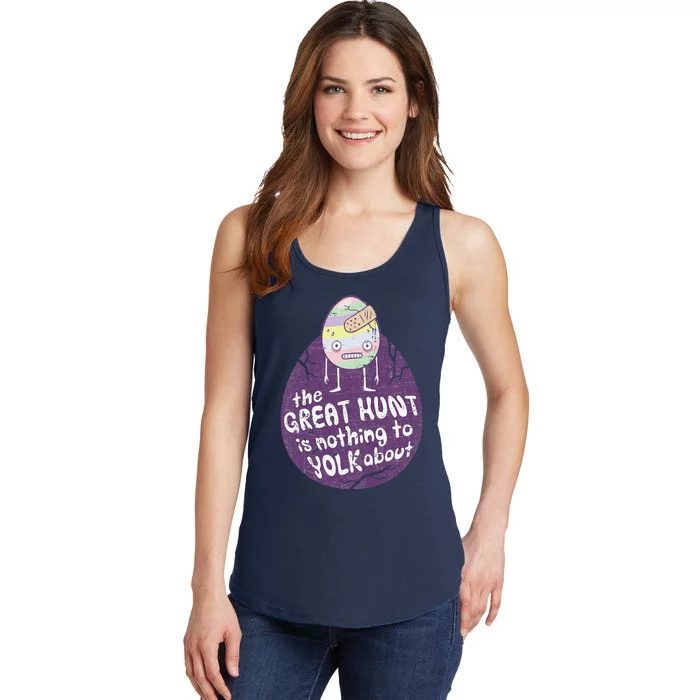 Funny Humorous Easter Egg Hunt Ladies Essential Tank