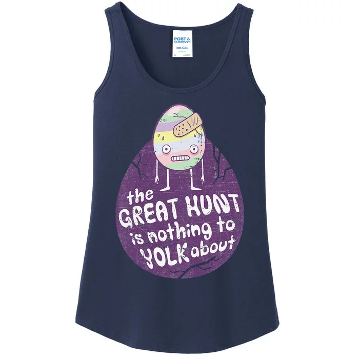 Funny Humorous Easter Egg Hunt Ladies Essential Tank