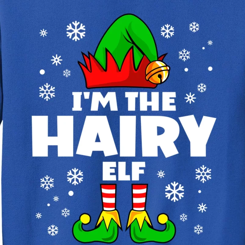 Funny Hairy Elf Family Matching Group Happy Christmas Cute Gift Sweatshirt