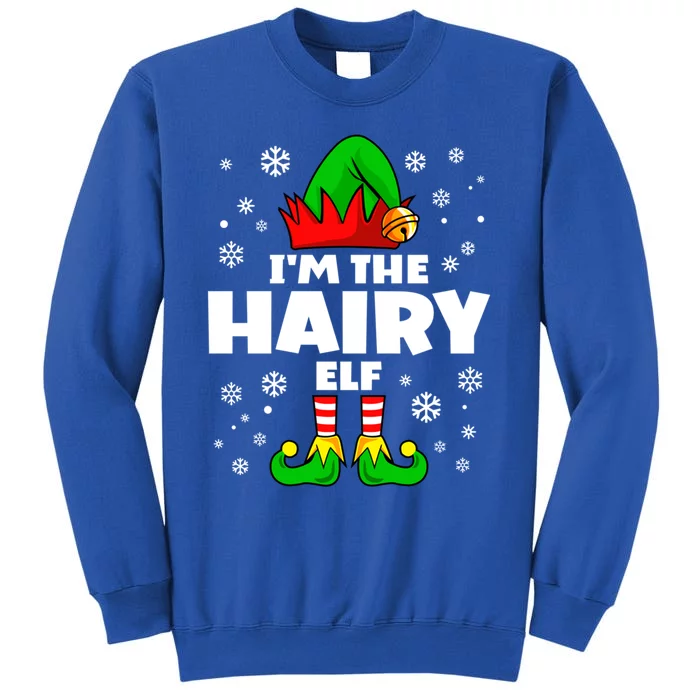 Funny Hairy Elf Family Matching Group Happy Christmas Cute Gift Sweatshirt