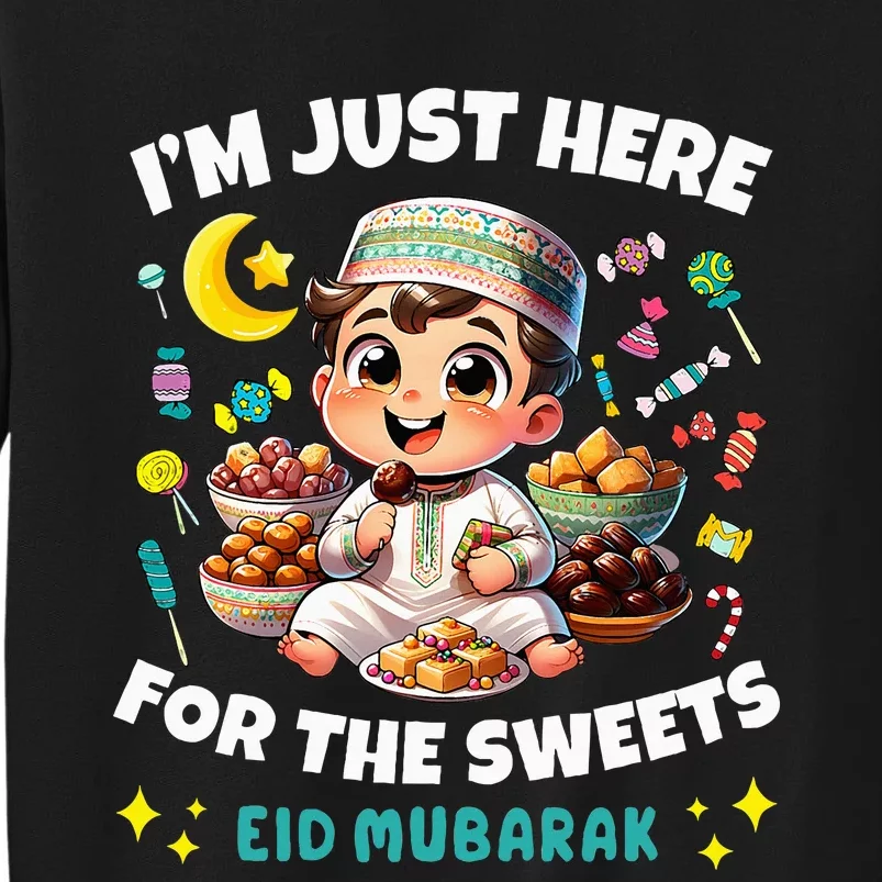 Funny Happy Eid Al Fitr Eid Al Adha Sweets Sweatshirt