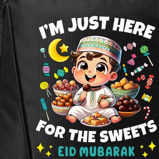 Funny Happy Eid Al Fitr Eid Al Adha Sweets City Backpack