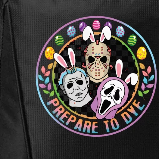 Funny Horror Easter Bunny City Backpack