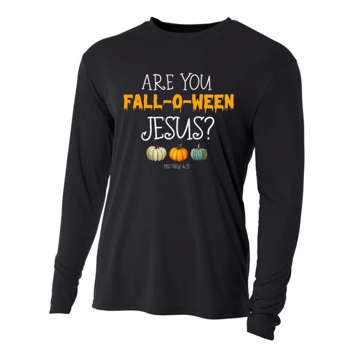 Faithful Halloween Embrace the Spirit of Jesus Cooling Performance Long Sleeve Crew