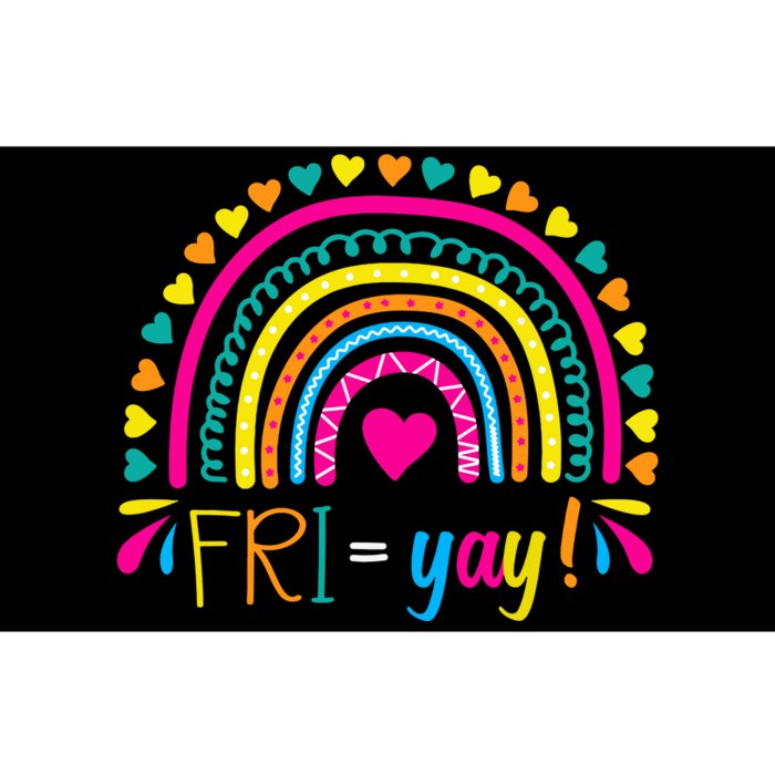 Friyay Happy Friday Lovers Fun Teacher Tgif Friyay School Bumper Sticker