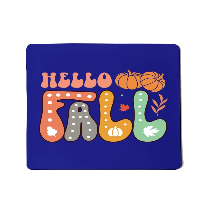 Funny Hello Fall For Thanksgiving Halloween Idea Great Gift Mousepad