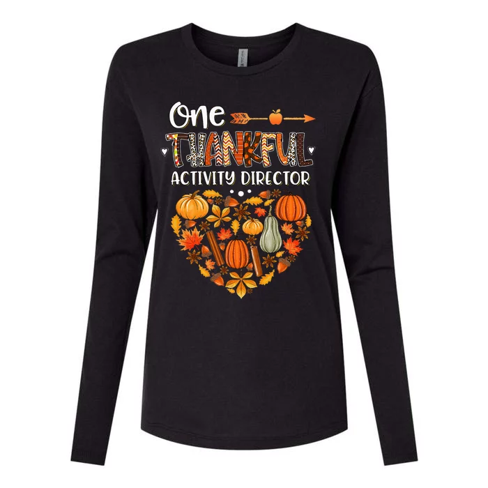 Fall Harvest Fun Engaging Thanksgiving Activities Womens Cotton Relaxed Long Sleeve T-Shirt