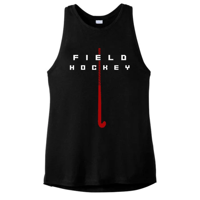 Field Hockey Field Hockey Ladies Tri-Blend Wicking Tank