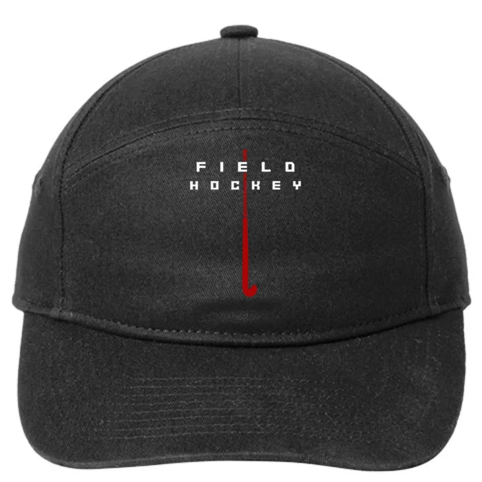 Field Hockey Field Hockey 7-Panel Snapback Hat