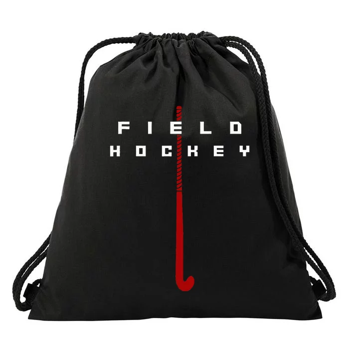 Field Hockey Field Hockey Drawstring Bag