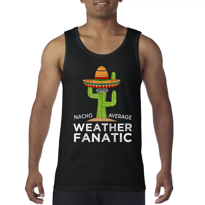 Fun Hilarious Funny Meteorology Weather Lover Tank Top