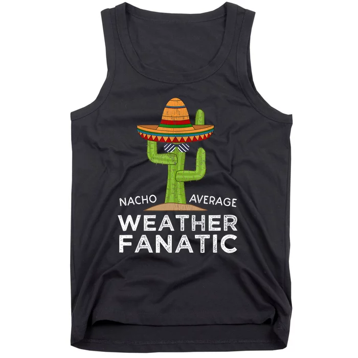 Fun Hilarious Funny Meteorology Weather Lover Tank Top