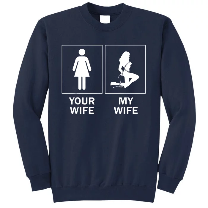 For Husband Tall Sweatshirt