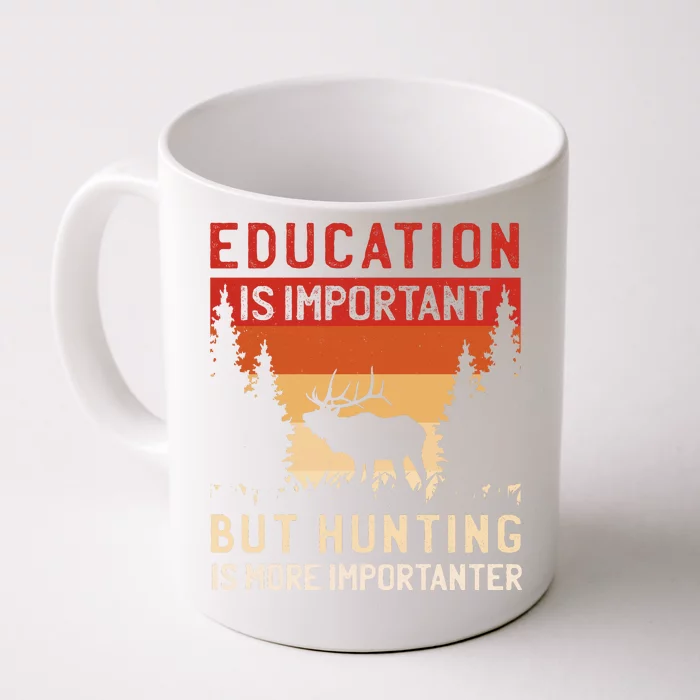 Funny Hunting Front & Back Coffee Mug