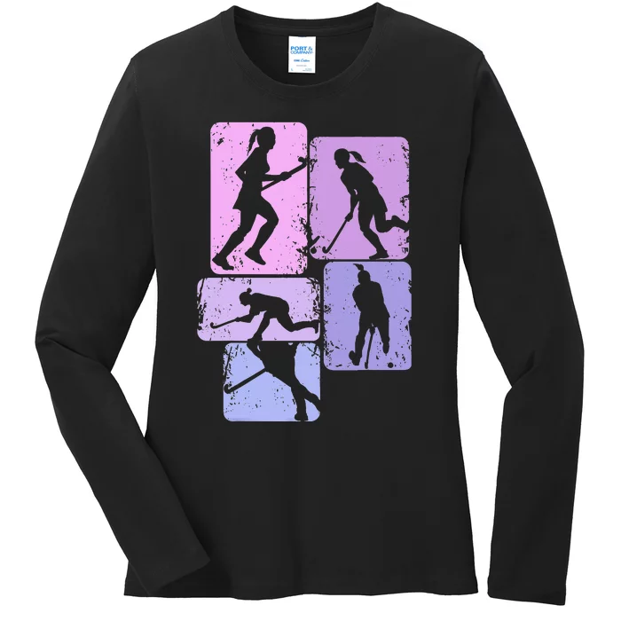 Field Hockey Ladies Long Sleeve Shirt