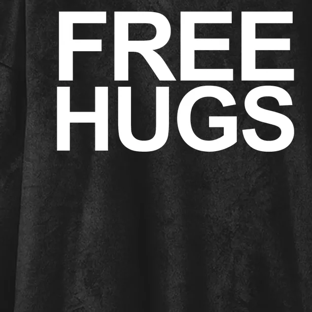 Free Hugs Hooded Wearable Blanket