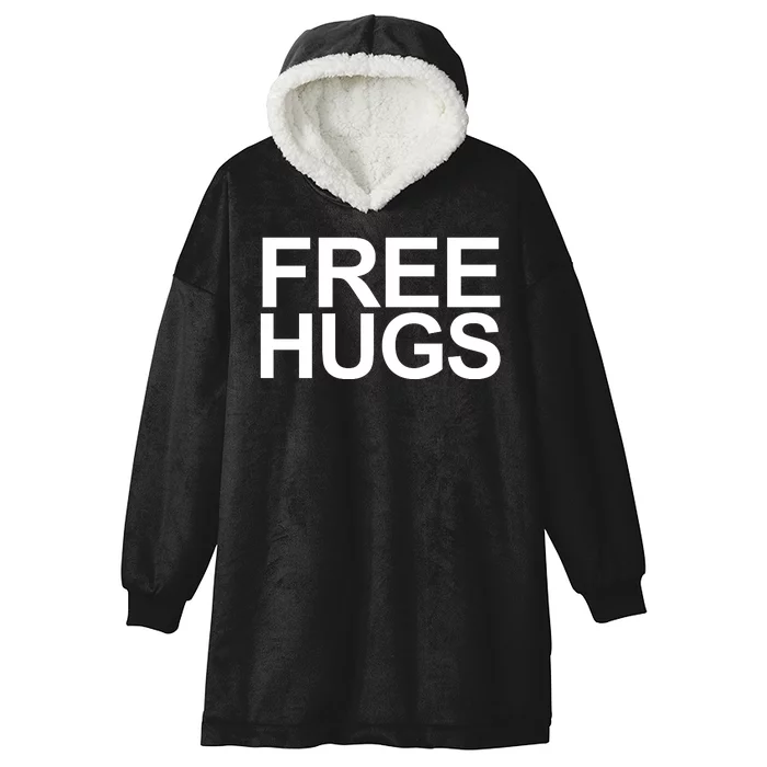 Free Hugs Hooded Wearable Blanket