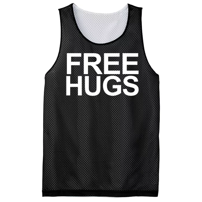 Free Hugs Mesh Reversible Basketball Jersey Tank