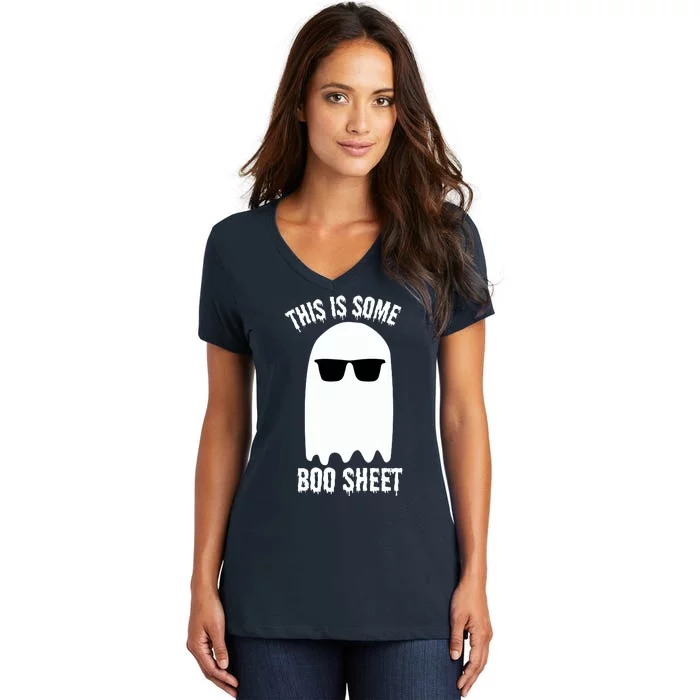 Funny Halloween Women's V-Neck T-Shirt