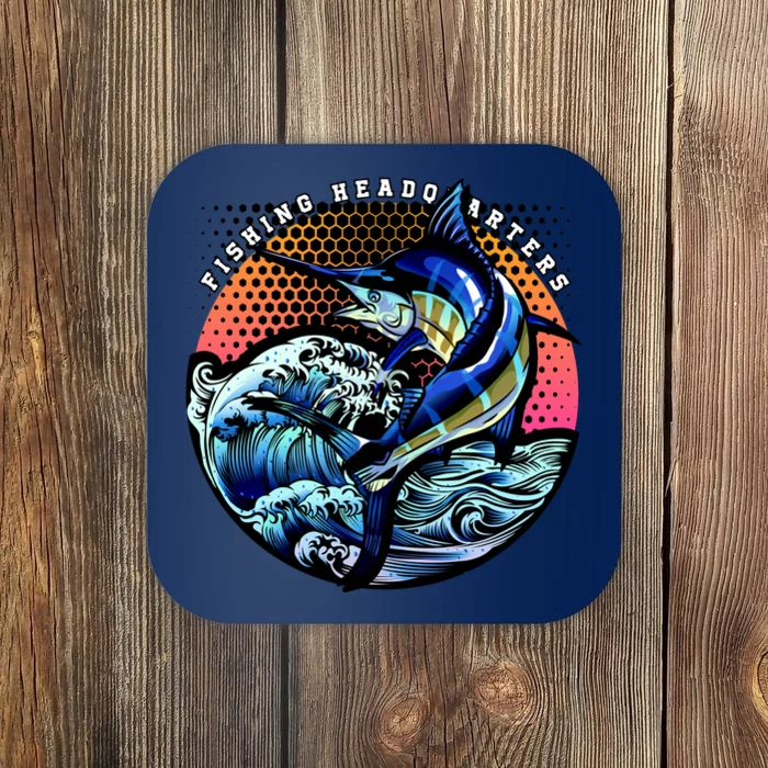 Fishing Headquarters Coaster