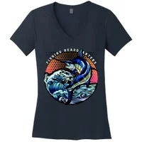 Saltwater Commercial Fish Women's V-Neck T-Shirt