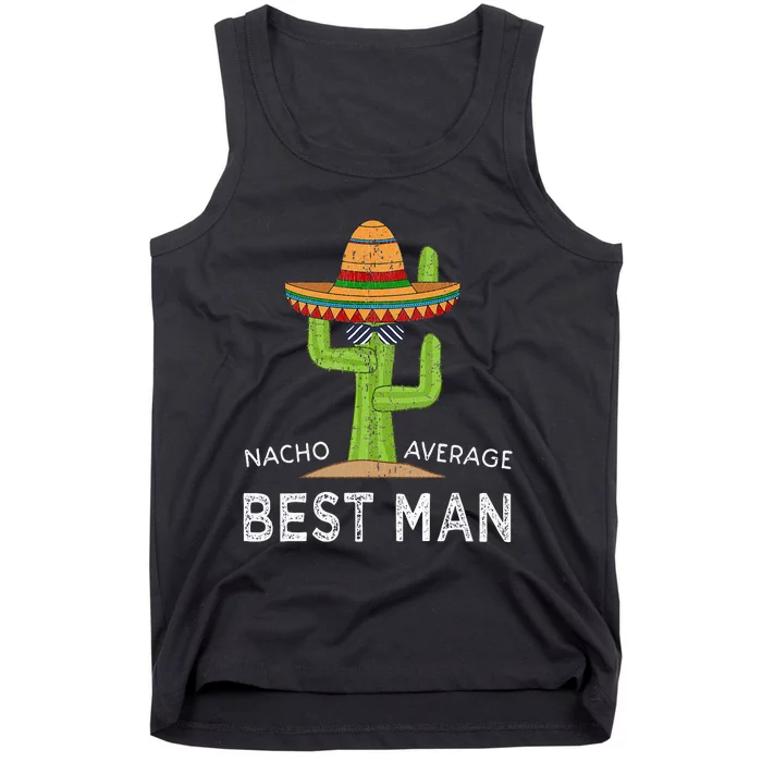 Fun Hilarious Funny Wedding Best Man Tank Top