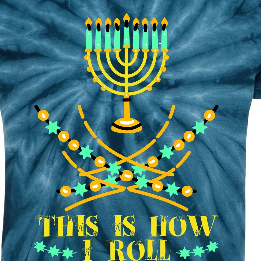 Funny Hanukkah Kids Tie-Dye T-Shirt