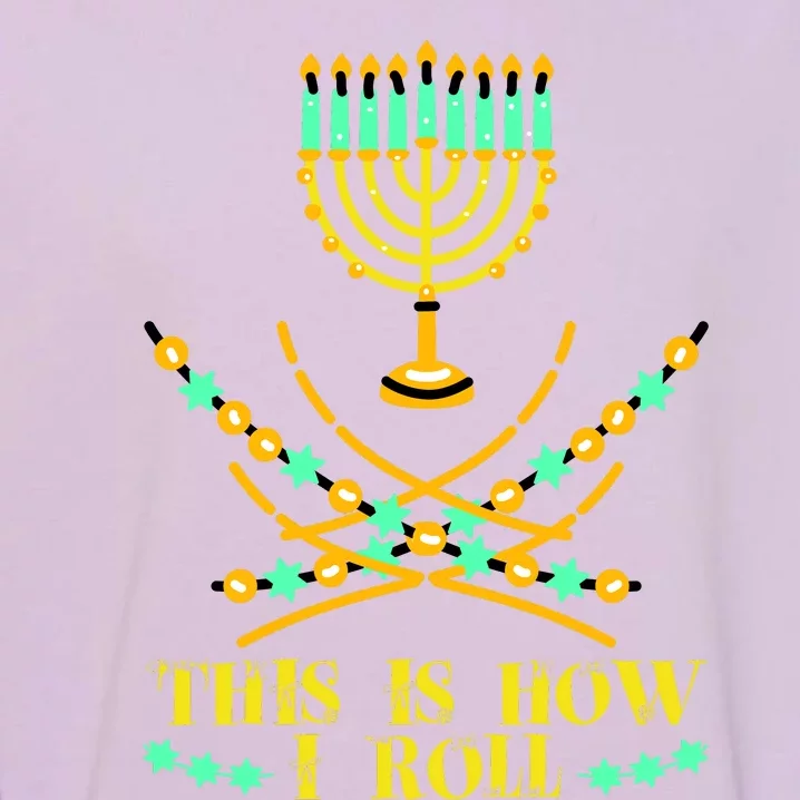 Funny Hanukkah Garment-Dyed Sweatshirt