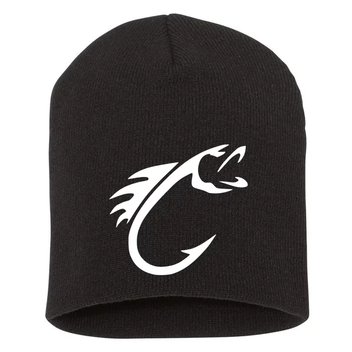 Fish Hook Short Acrylic Beanie