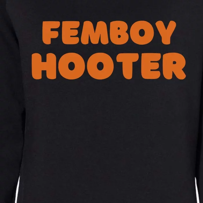 Femboy Hoofer Womens California Wash Sweatshirt