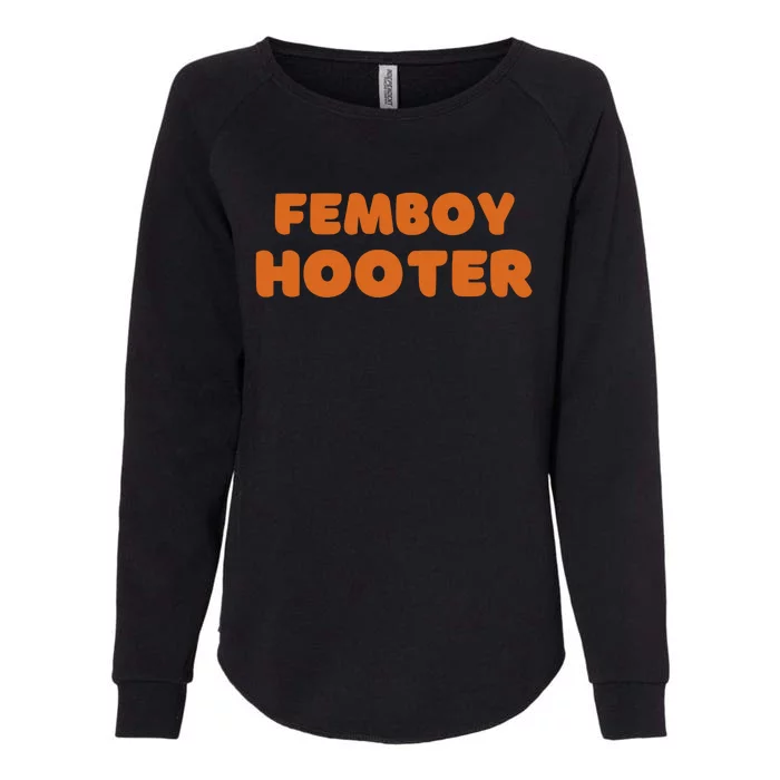 Femboy Hoofer Womens California Wash Sweatshirt