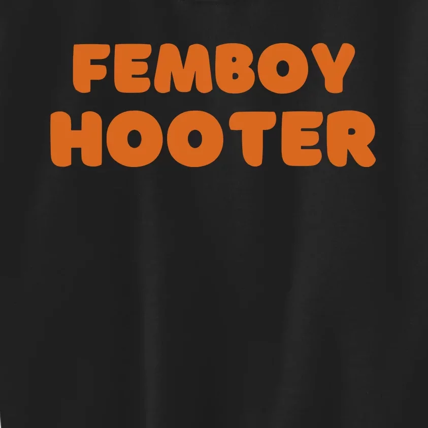 Femboy Hoofer Kids Sweatshirt