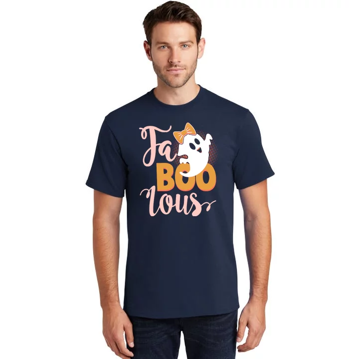 Funny Halloween Fa Boo Lous Ghost Tall T-Shirt