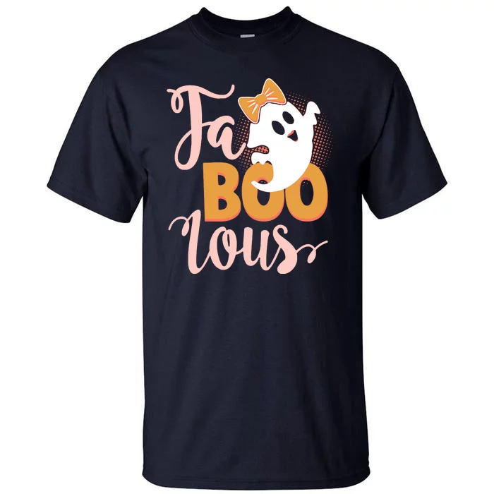 Funny Halloween Fa Boo Lous Ghost Tall T-Shirt