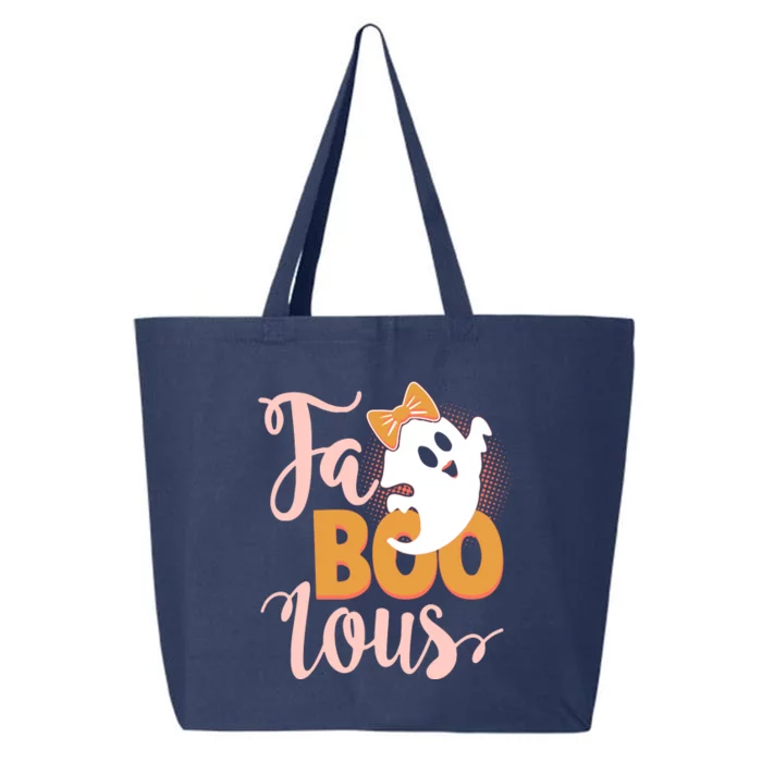 Funny Halloween Fa Boo Lous Ghost 25L Jumbo Tote