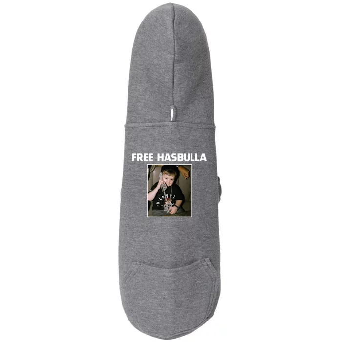 Free Hasbulla Doggie 3-End Fleece Hoodie