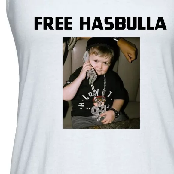 Free Hasbulla Ladies Essential Flowy Tank