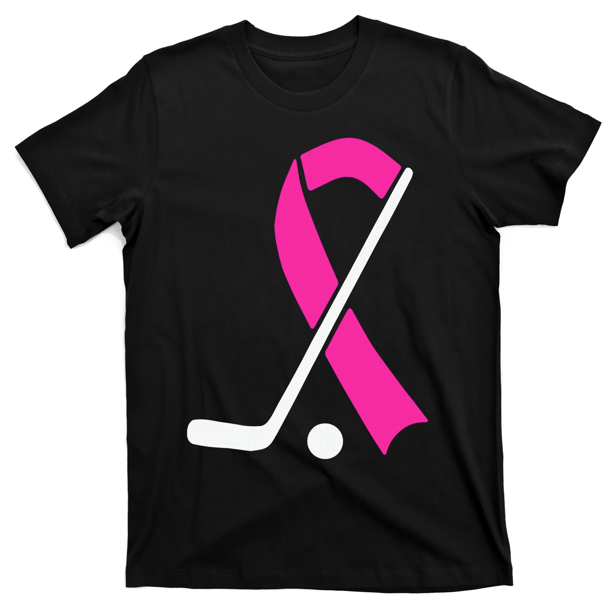 Women's Personalized Hockey T Shirt Custom Hockey Mom Shirt Puck Stick