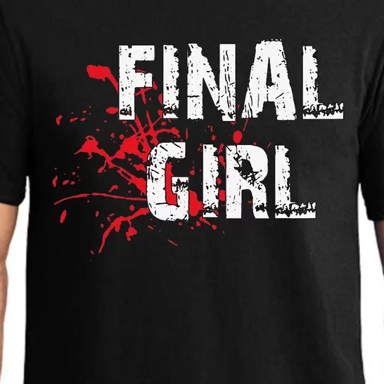 Final Horror Film Final Phrase Halloween Pajama Set