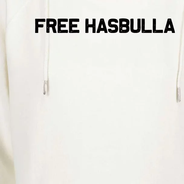 Free Hasbulla Womens Funnel Neck Pullover Hood